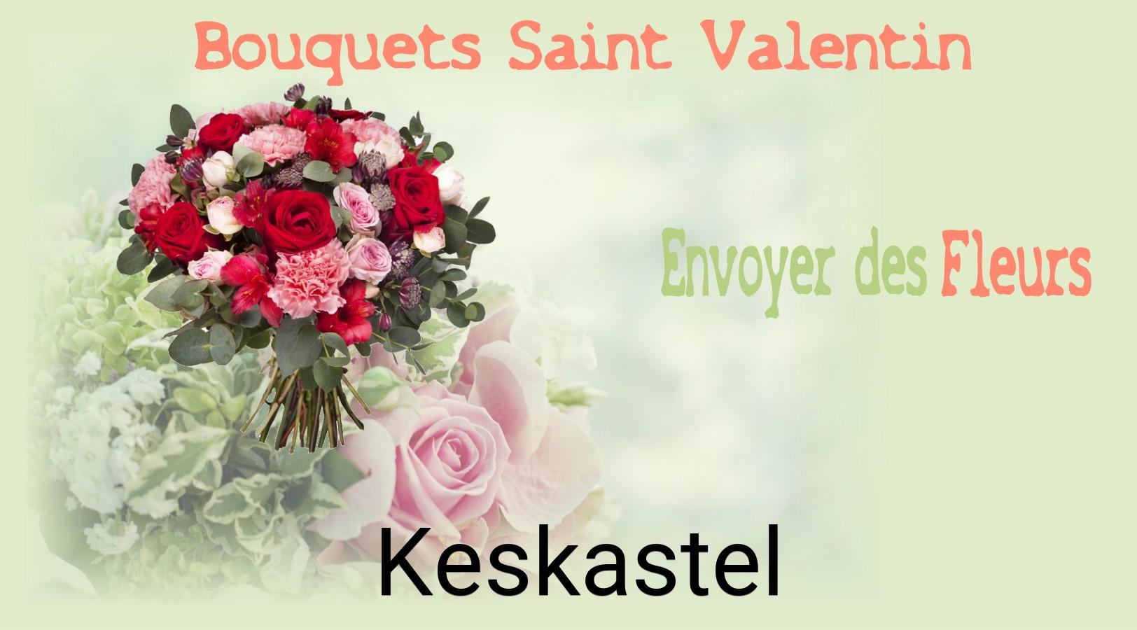 Roses de Saint-Valentin livrées à Keskastel